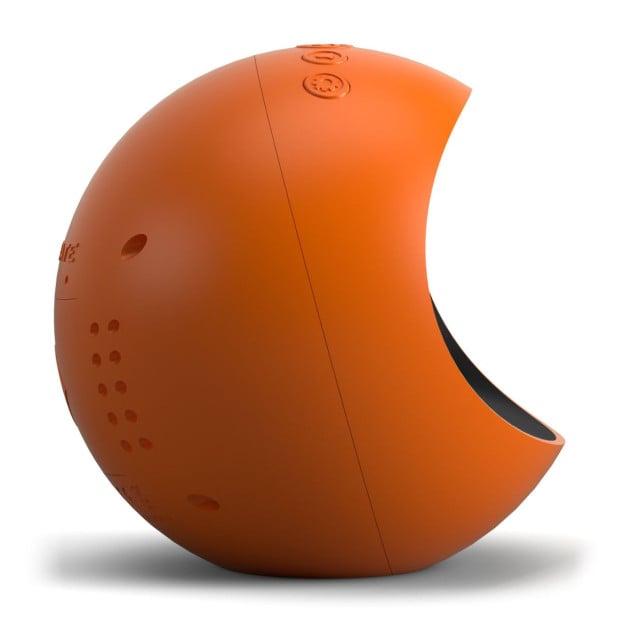 Newgate Centre Of The Earth Lcd Alarm Clock Pumpkin Orange Image 3