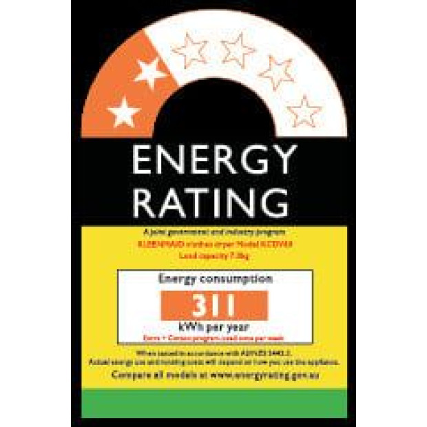 Kleenmaid 60cm Front Vented Dryer Touch Controls LDVF70 Image 6