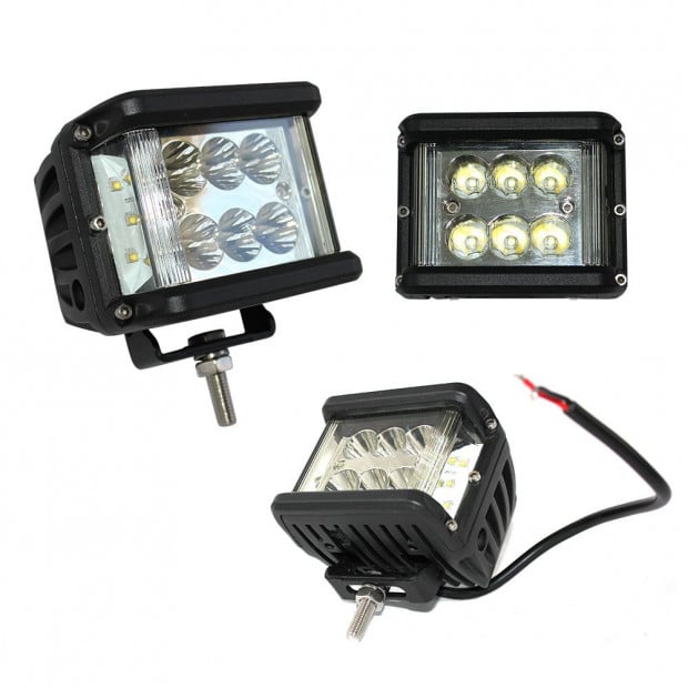 Elinz 2x 60w Led Driving Worklight Flood Spot Beam Cree 12v 24v Image 2
