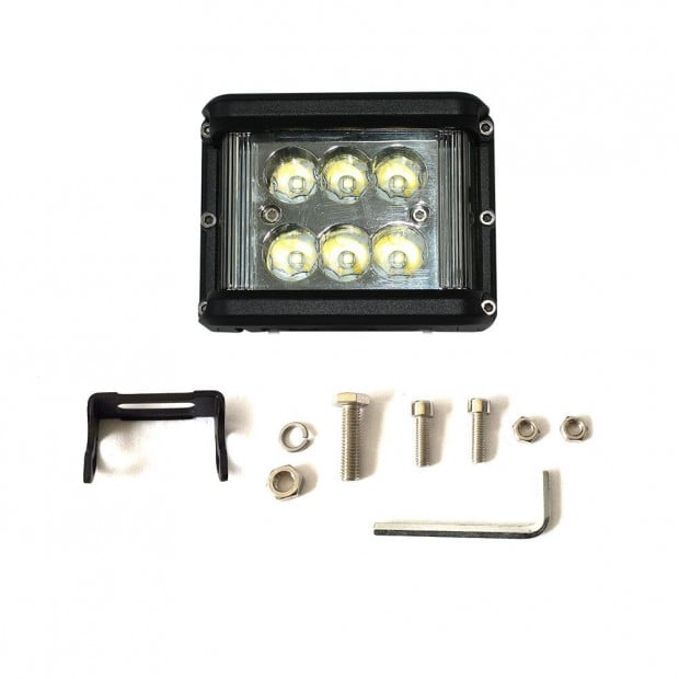 Elinz 60w Led Driving Worklight Cree Flood Spot Beam Image 4