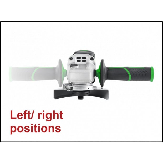MATRIX 20V X-ONE Brushless Angle Grinder Skin Only - Green Image 3