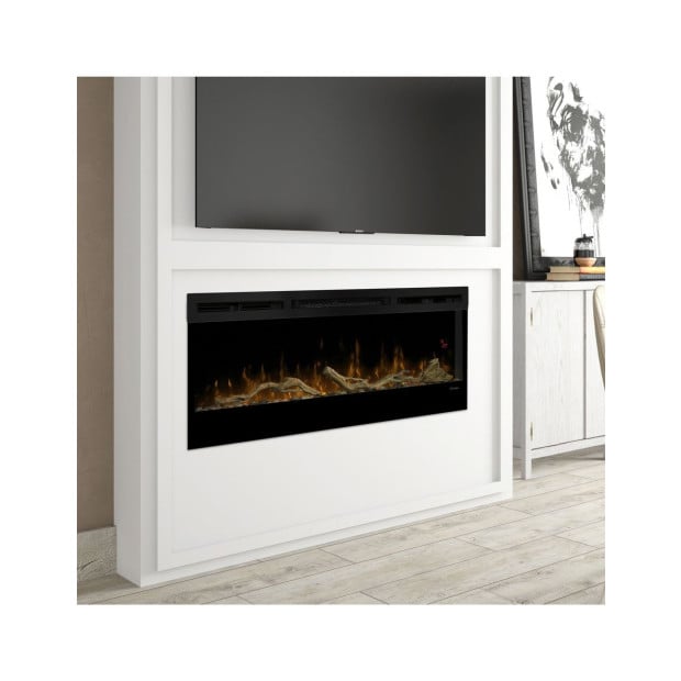 Dimplex 50-inch Linear Fireplace Driftwood and River Rock Accessory Package Image 9