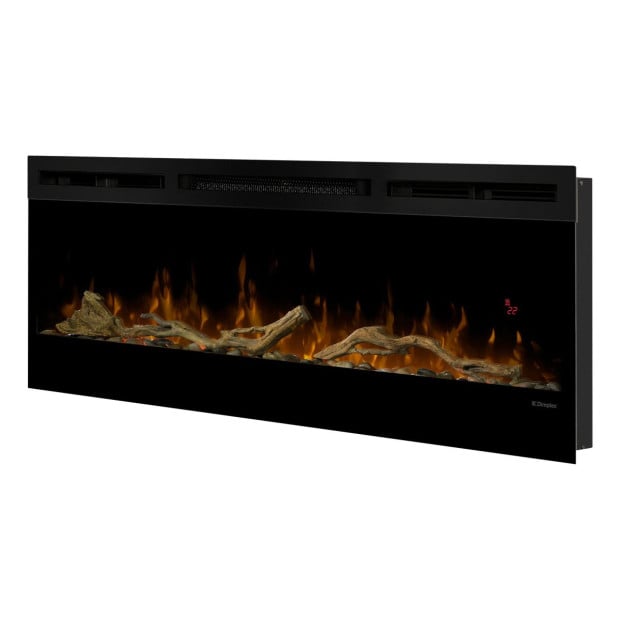 Dimplex 74-inch Linear Fireplace Driftwood and River Rock Accessory Package Image 2