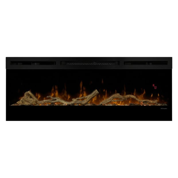 Dimplex 74-inch Linear Fireplace Driftwood and River Rock Accessory Package Image 3