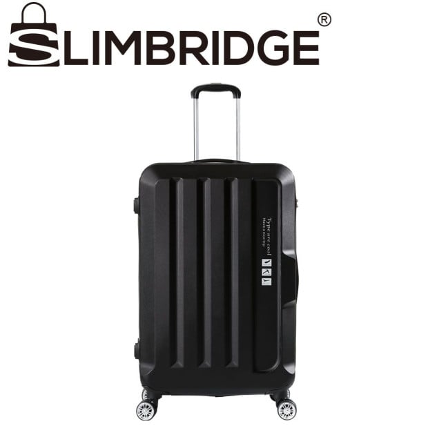 3pcs Luggage Sets Travel Hard Case Lightweight Suitcase TSA lock Black Image 2