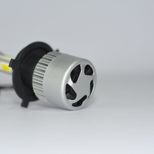 72W 9000LM H4 HB2 LED Headlight Kit Hi/Lo Beam Globe Bulbs 6500K White Image 8
