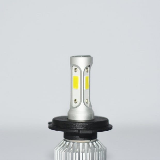 72W 9000LM H4 HB2 LED Headlight Kit Hi/Lo Beam Globe Bulbs 6500K White Image 9
