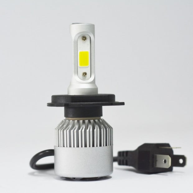 72W 9000LM H4 HB2 LED Headlight Kit Hi/Lo Beam Globe Bulbs 6500K White Image 11