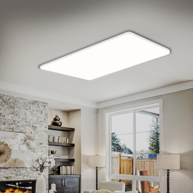 Ultra-Thin 5CM LED Ceiling Down Light Surface Mount - White 45W Image 8
