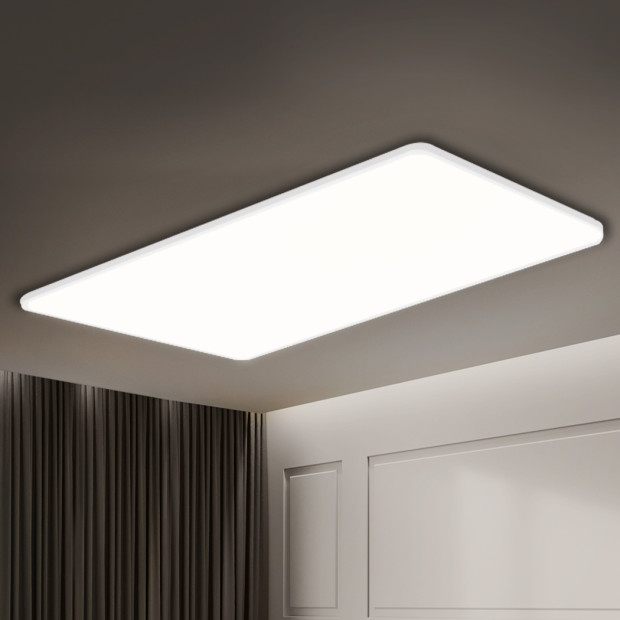Ultra-Thin 5CM LED Ceiling Down Light Surface Mount White 96W Image 7