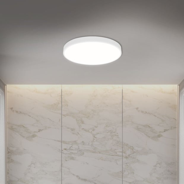 Ultra-Thin 5CM LED Ceiling Down Light Surface Mount White 18W Round Image 8