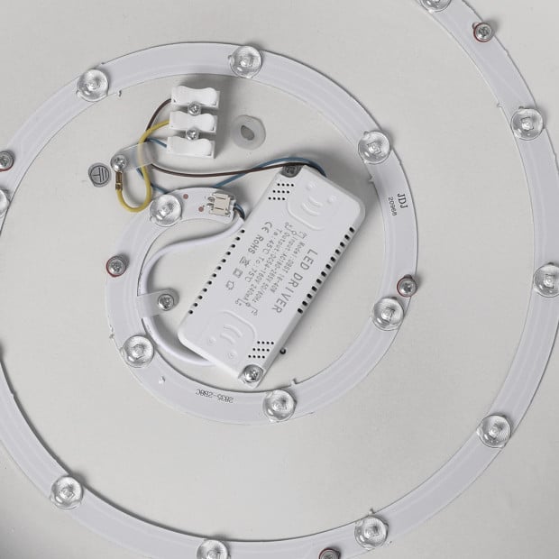 Ultra-Thin 5CM LED Ceiling Down Light Surface Mount - Black 54W Image 4
