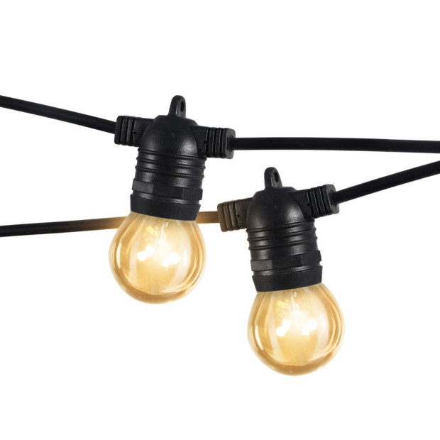 30M Festoon String Lights Christmas Wedding Party Waterproof - Warm