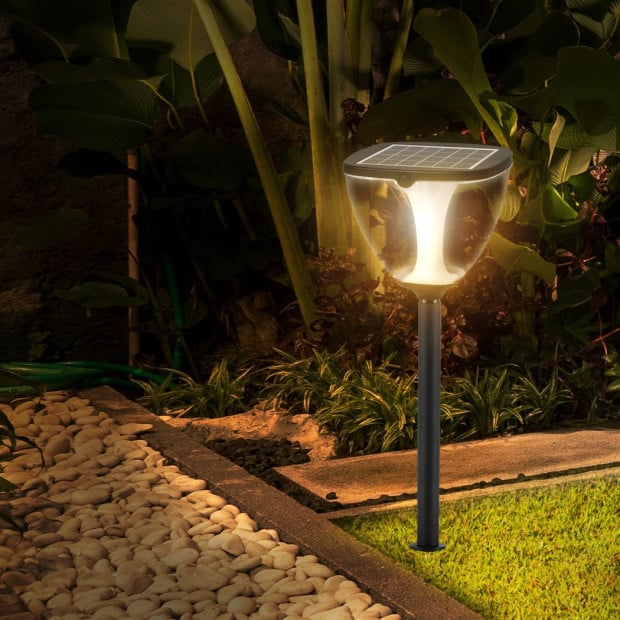 Solar LED Garden Light Pathway Landscape Lawn Lamp Patio 80cm Image 7