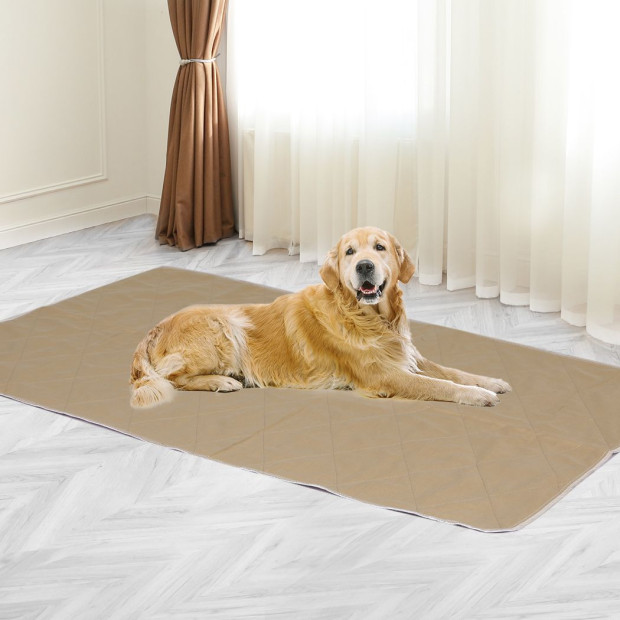 4 Pcs 120x120 cm Reusable Waterproof Pet Puppy Toilet Training Pads Image 7