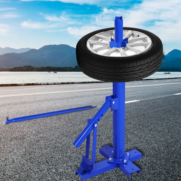 Tyre Changer ATV Van Motorcycle Vehicle Manual Tool 8-18 Blue Image 7