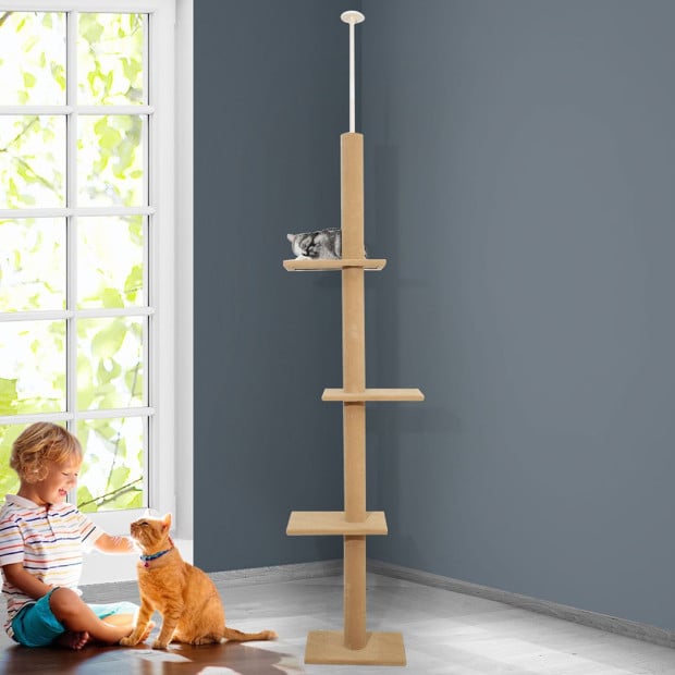 Cat Tree Tower Condo House Post Scratching Play Pet Activity Kitty Bed Image 7