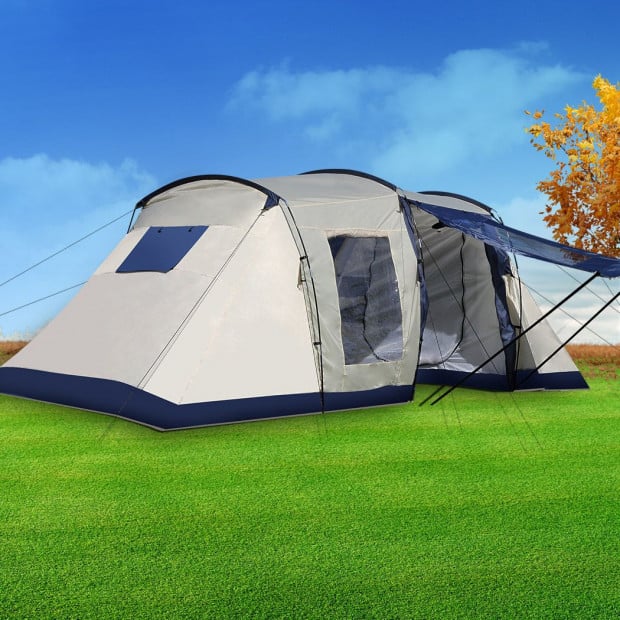 Family Camping Tents Portable Outdoor  6-8 Person Shade Shelter Image 7