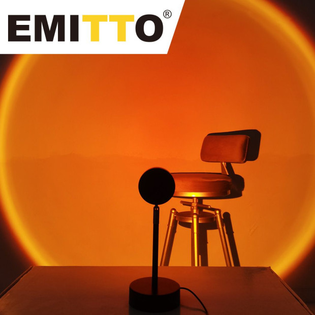 Sunset Projection USB Lamp LED Modern Night Light Decor Image 7