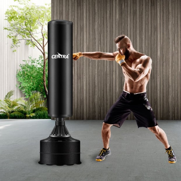Boxing Punching Bag Free Standing Speed Dummy Kick Training 170cm Image 7