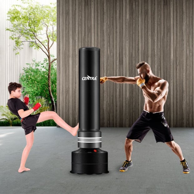 Boxing Punching Bag 170cm Free Standing Speed Dummy Kick Training Image 7