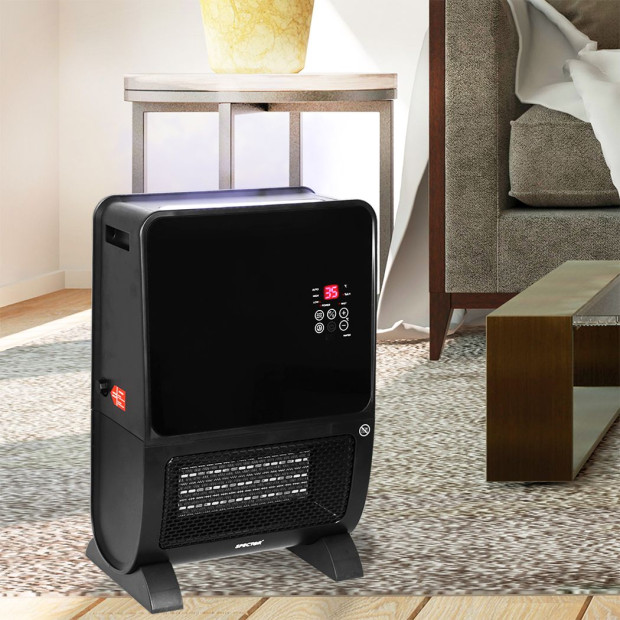 Electric Heater Humidifier 2 In 1 Portable Ceramic Remote 2000W Image 7