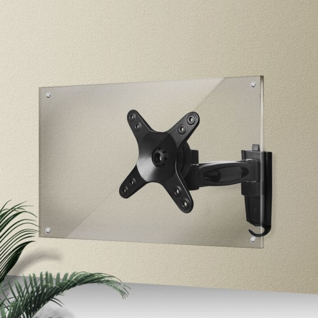 Traderight Caravan LCD TV Bracket Wall Mounted Adjustable Single Arm Image 7