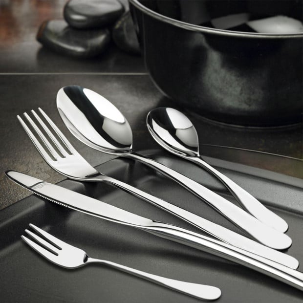 120pcs Tableware Cutlery Set Stainless Steel Knife Fork Spoon Image 7