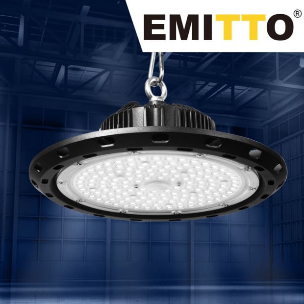 UFO High Bay LED Lights 150W Workshop Lamp Shed Warehouse Image 7
