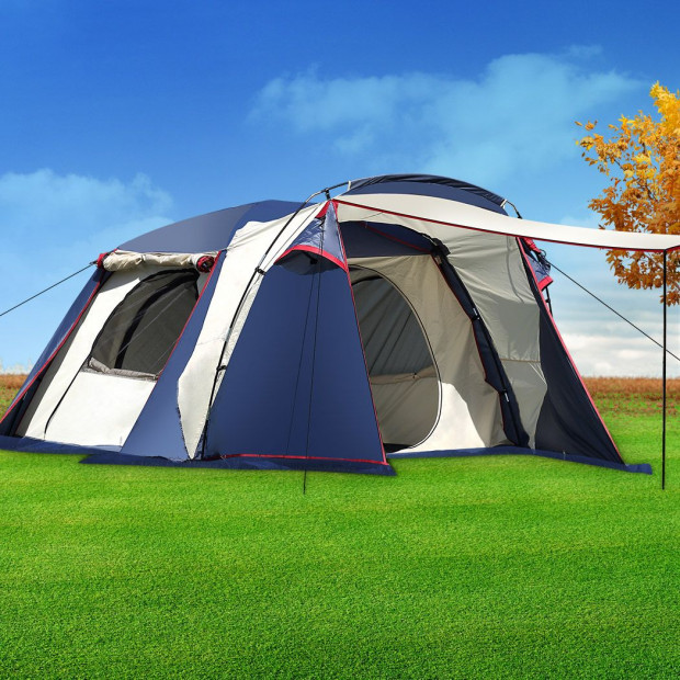 Camping Tent Portable Outdoor Hiking Beach 4-6 Person Shade Shelter Image 7
