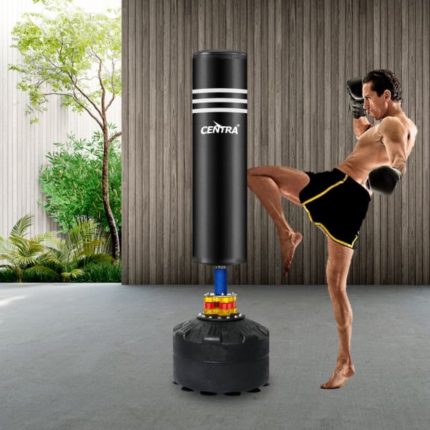 Boxing Punching Bag Free Standing Speed Dummy UFC Kick Training 175cm Image 7