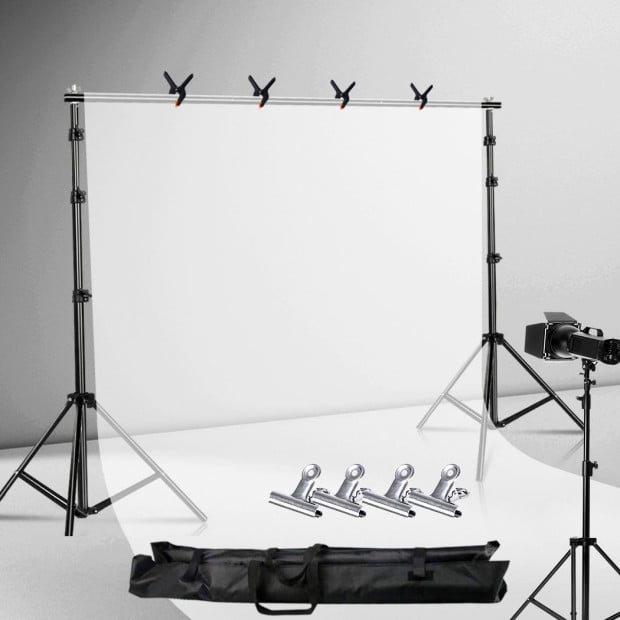 Backdrop Stand Screen Photo Background Suport Kit 3.13m x 3m Type 2 Image 7