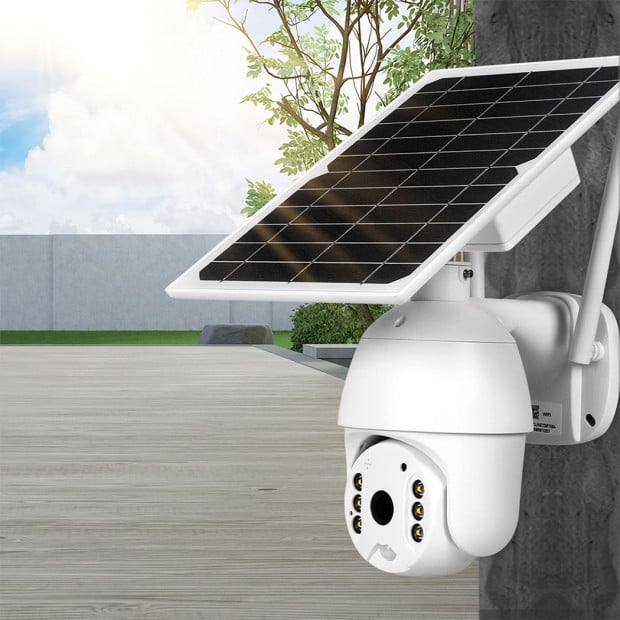 Solar Camera Security Wireless 1080P Power Rechargeable Night Vision Image 7