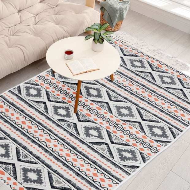 Boho Area Rug Living Room Bedroom Large Floor Carpet Indoor Rectangle Image 7