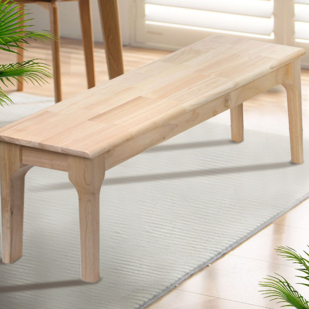 Dining Chairs Bench Seat Side Wood Contemporary Furniture Oak Image 5