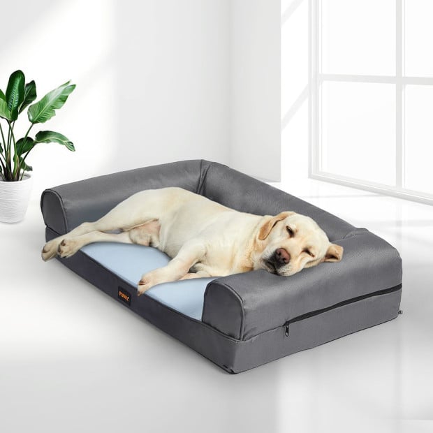 Pet Cooling Bed Dog Non-toxic Sofa Bolster Insect Prevention Summer M Image 7