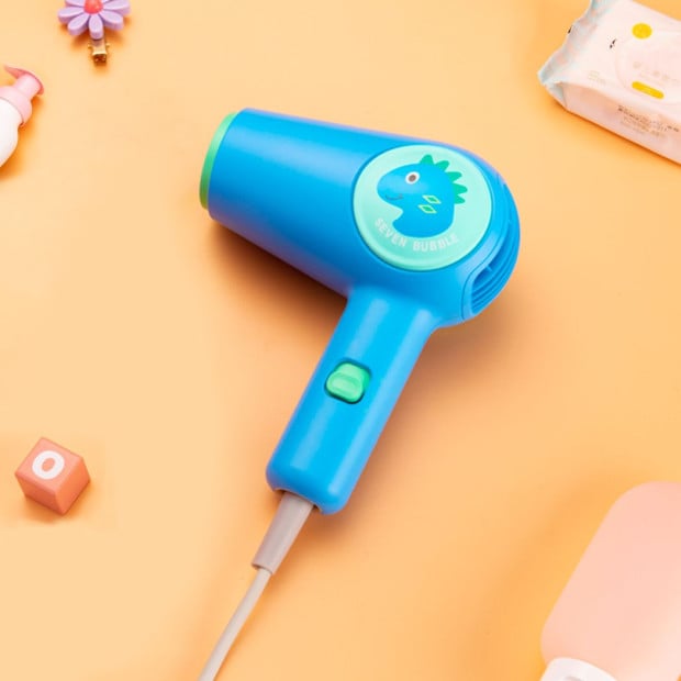 Low Heat Speed Hair Dryer Kid Grooming Blow Hairdryer Blower Blue Image 7