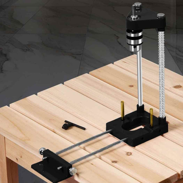 Locator Alloy Steel Drilling Punch Guide Jig Tool Adjustable Image 7