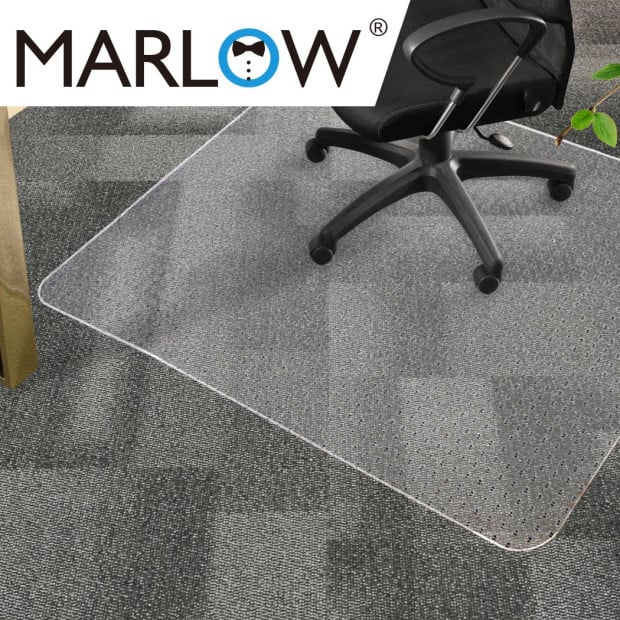 Marlow Chair Mat Office Carpet Floor Protectors Clear 120X90X0.5 CM Image 8
