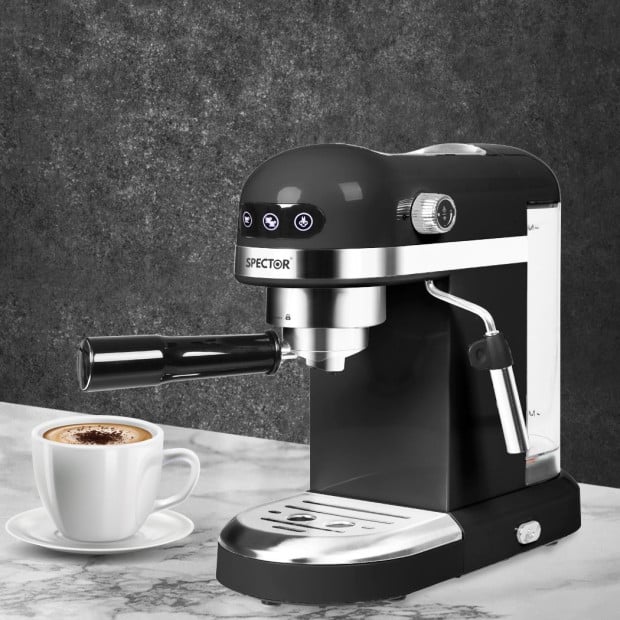 Coffee Machine Espresso Cafe Barista Latte Cappuccino Milk Frother Image 7