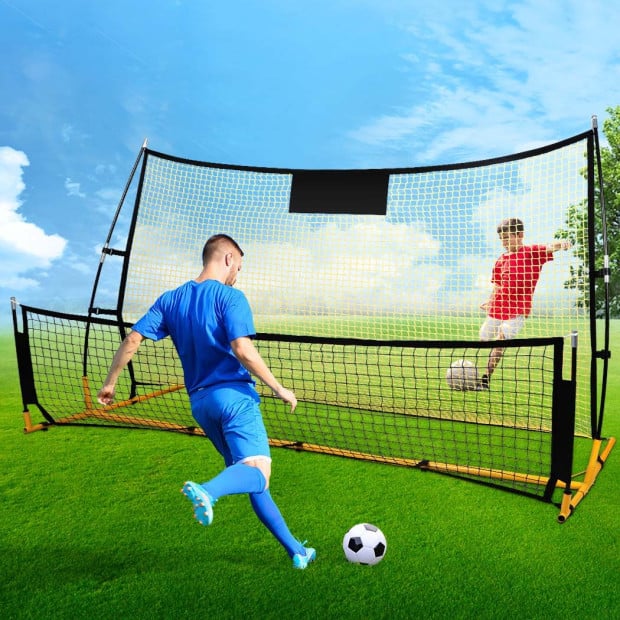Soccer Rebounder Net Portable Volley Training Football Pass Goal Image 7