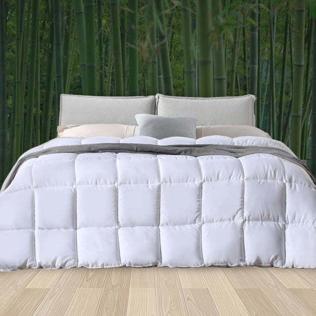 Quilts Bamboo Quilt Winter All Season Bedding Duvet King Doona 700GSM Image 8