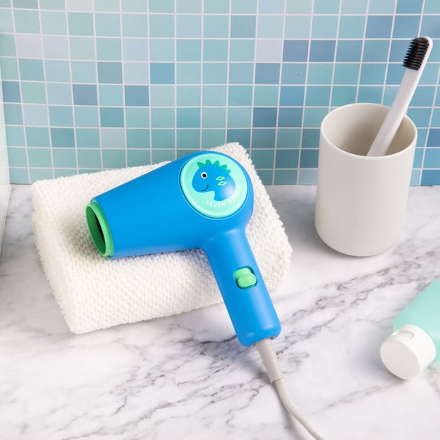 Low Heat Speed Hair Dryer Kid Grooming Blow Hairdryer Blower Blue Image 8