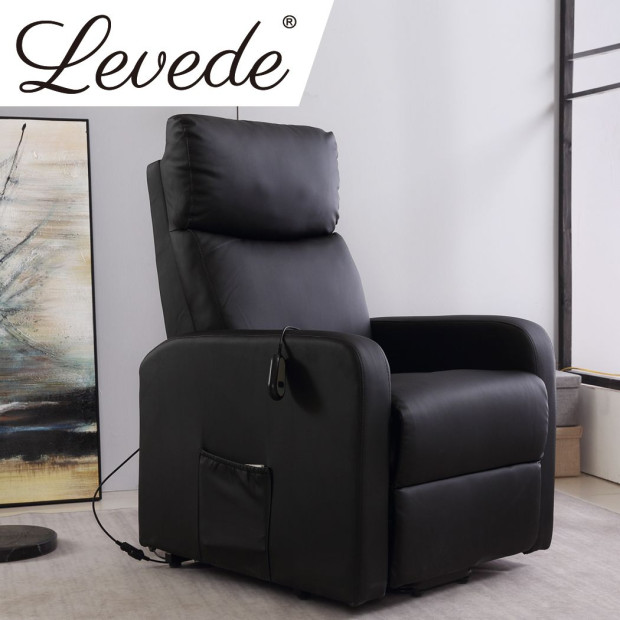 Massage Chair Recliner Electric Lift Armchair Heated Lounge Sofa Image 8