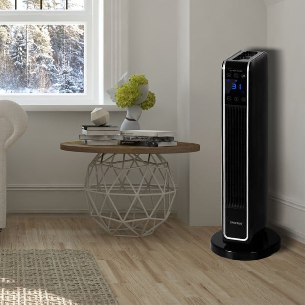 Ceramic Tower Heater Fan Electric Portable Remote Adjustable Overheat Image 8