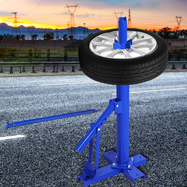 Tyre Changer ATV Van Motorcycle Vehicle Manual Tool 8-18 Blue Image 8