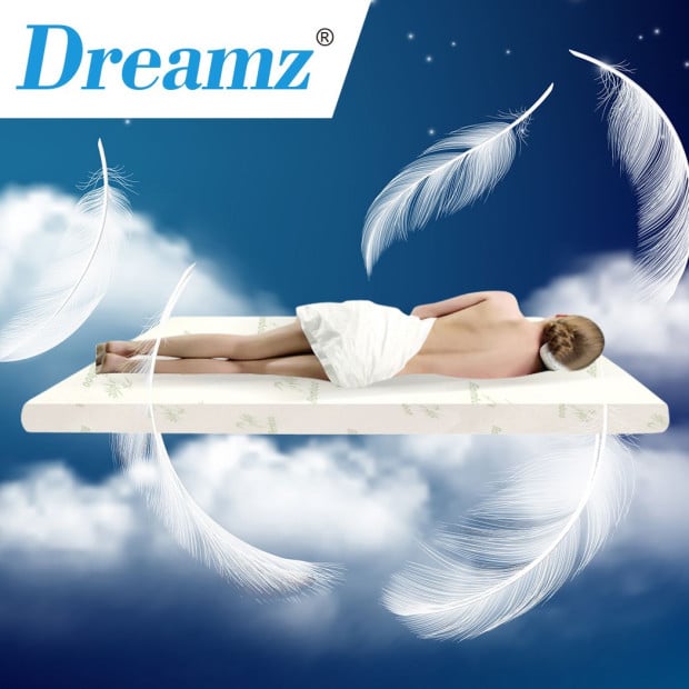 5cm Thick Cool Gel Memory Foam Mattress Topper Bamboo Fabric Single Image 8