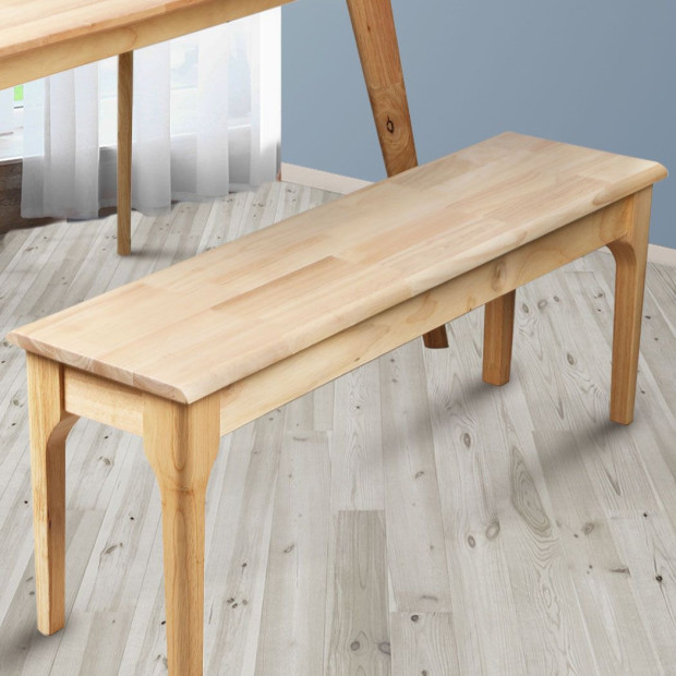Dining Chairs Bench Seat Side Wood Contemporary Furniture Oak Image 6