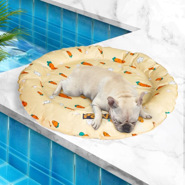 Pet Cool Gel Mat Cat Bed Dog Waterproof Self-cooling Pads Summer L Image 8