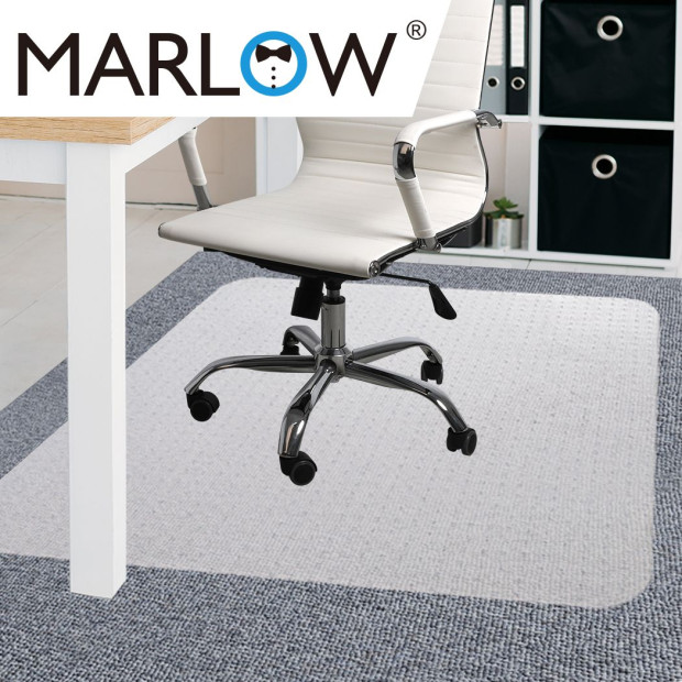Marlow Chair Mat Office Carpet Floor Protectors Clear 120X90X0.5 CM Image 7